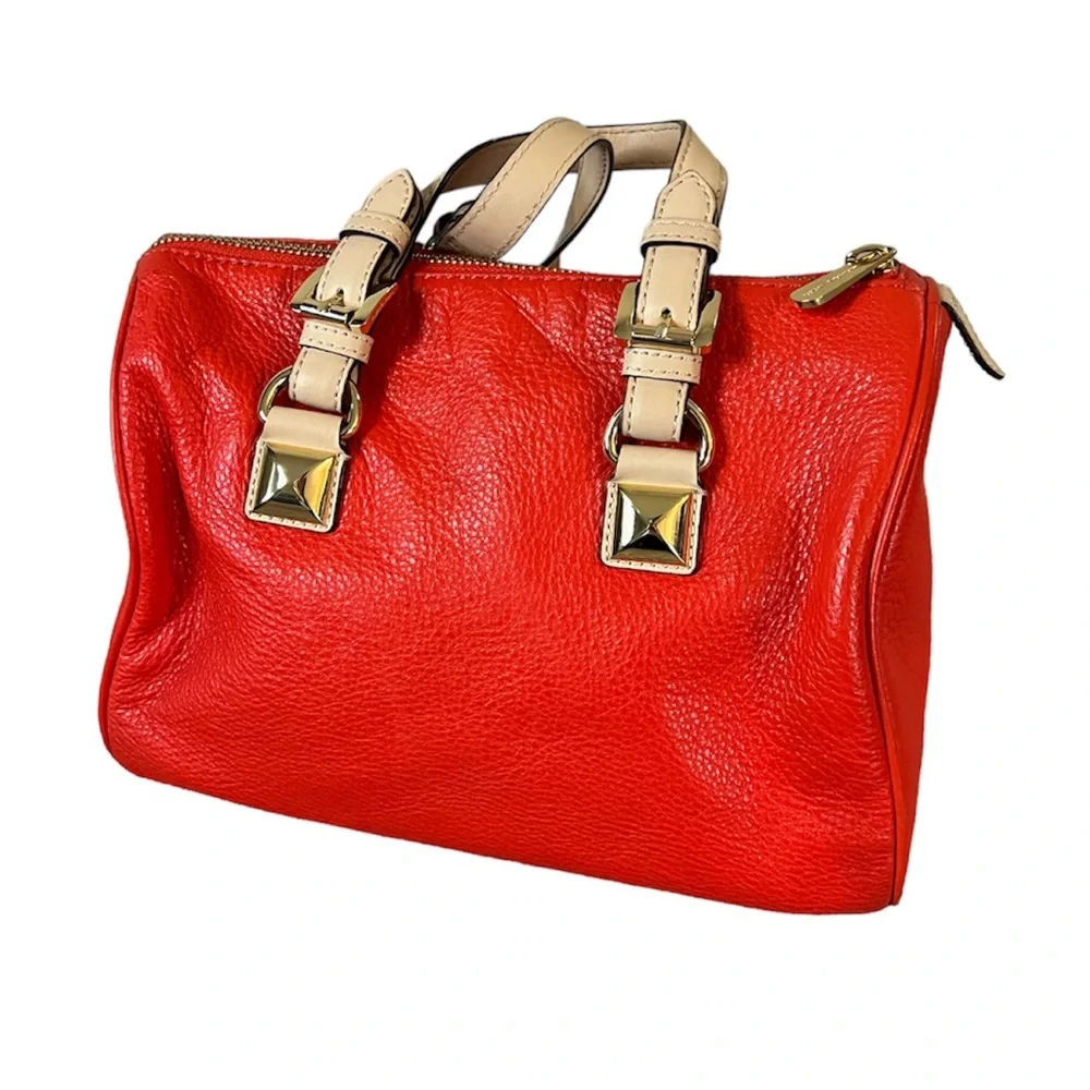 Michael Kors Grayson Leather Satchel Bag